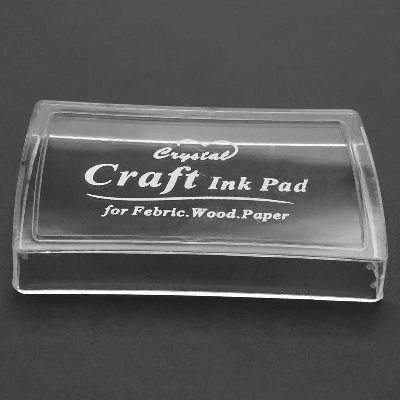 Чёрная чернильная Подушка Inkpad, резиновый штамп, отпечаток пальца, нетоксичный детский Сейф