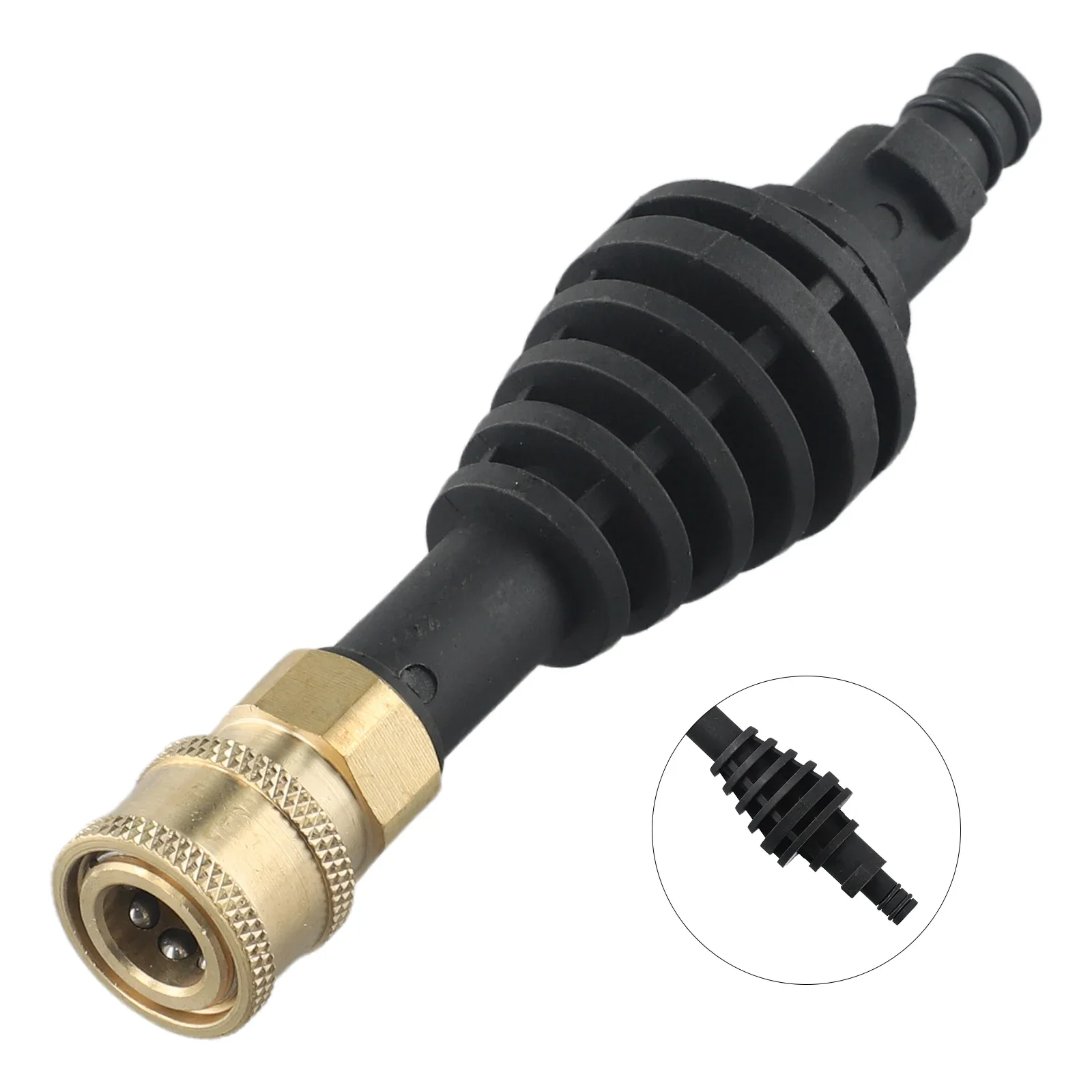 

Replacement Extension Rod Adapter Outdoor Garden 15cm Pressure Washer Accessory Quick Connect Spare Part Brand New