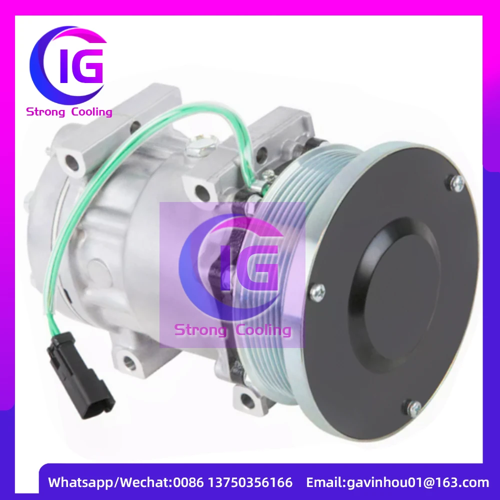 A/C AC Compressor For Caterpillar 24V 2004095 3201291 3389100 4095 4095U1 4132 4720559 509683 54095 CO 4095C CO 4132 TL3005134