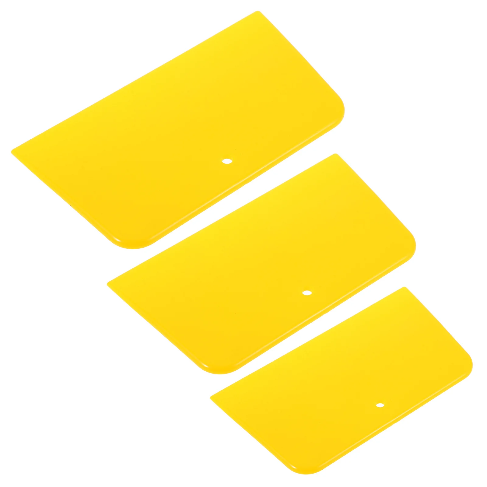

3Pcs Ultra Soft Scraper Body Filler Spreader Set Versatile Auto Repair Tool for Car Maintenance and Paint Application
