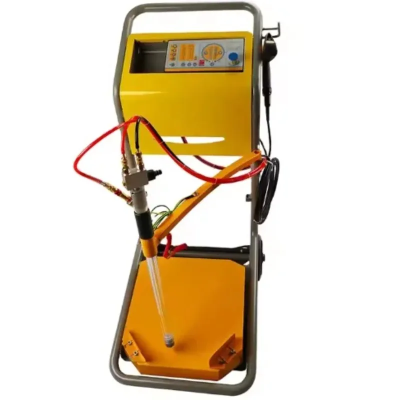 Quality Feed Box Vibrating Powder Coating Machine In Metal Coating Machinery