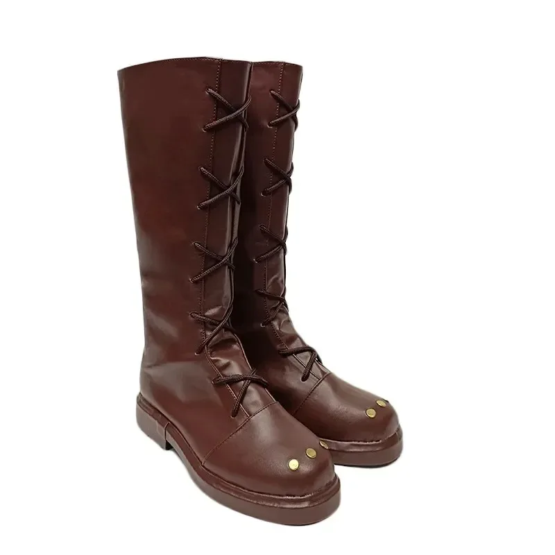 

Wiwiwi 123RealCos Vtuber Youtuber Hololive Косплей Inui Toko Обувь из искусственной кожи Сапоги на заказ на Хэллоуин