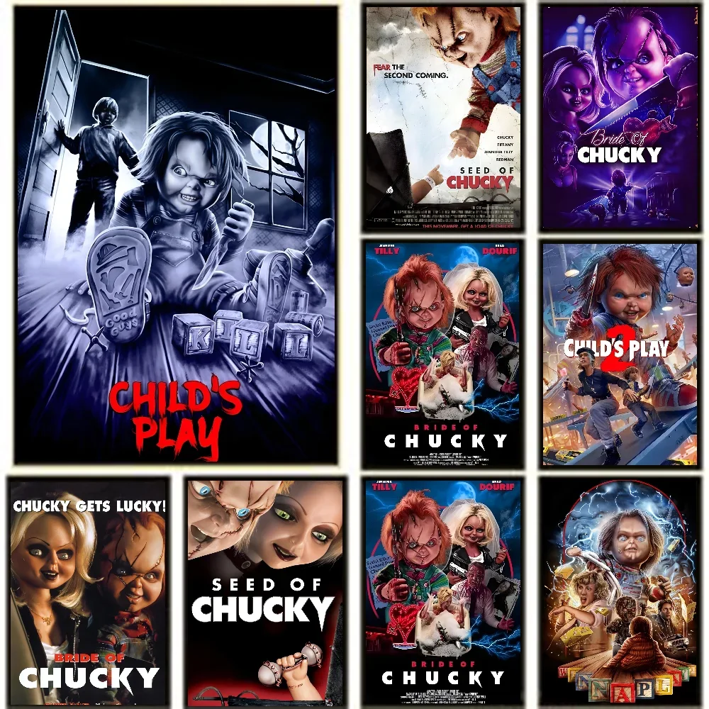 1PC Bride Of Chucky Classic Horror Movie Poster Paper Print Home Living Room Bedroom Entrance Bar Restaurant Cafe Art Painting