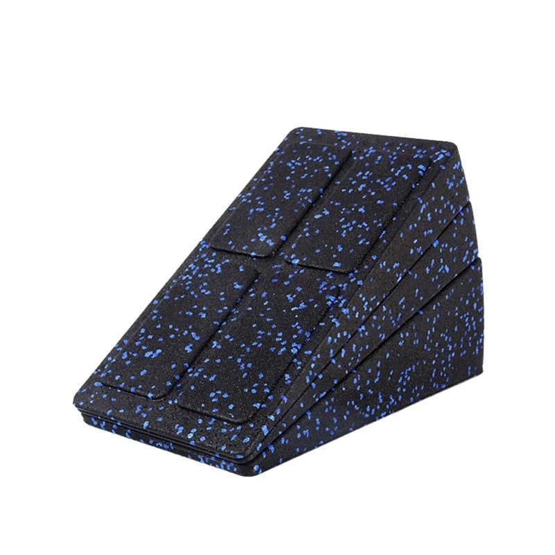 Ensanchador de piernas para pies, cuña de espuma inclinada para sentadillas, bloque de elevación de pantorrilla, equipo de cuña de Yoga, duradero, fácil de instalar, 3 piezas