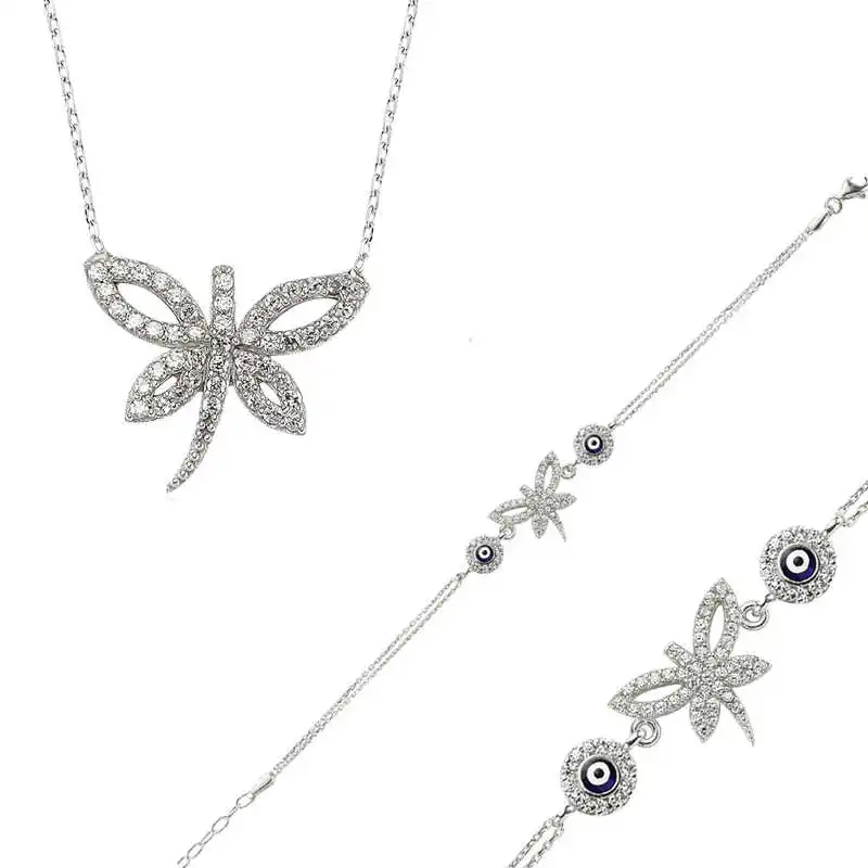 Silver Dragonfly Women 'S Set