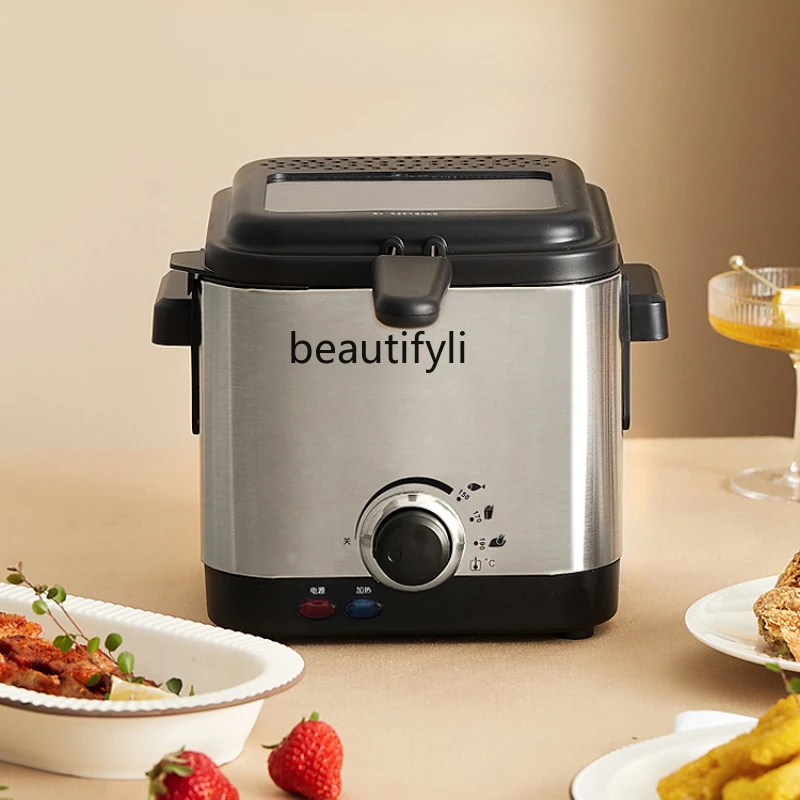 

Modern Multi-Functional Deep Frying Pan Machine Household Electric Pot Fuel-Efficient Temperature-Controlled Furnace
