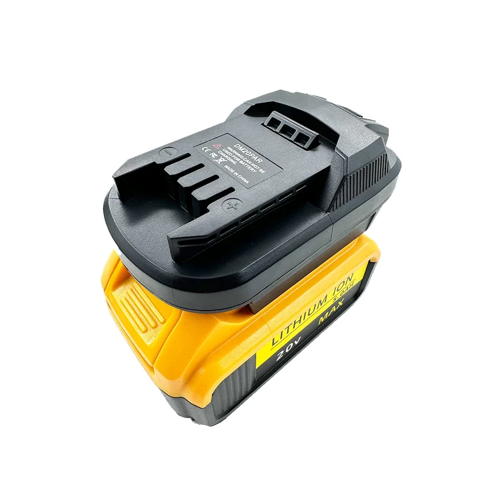 Battery Adapter Converter For Dewalt/Milwaukee 18V Li-ion Battery to for Parkside 20V Cordless Power Tools Use