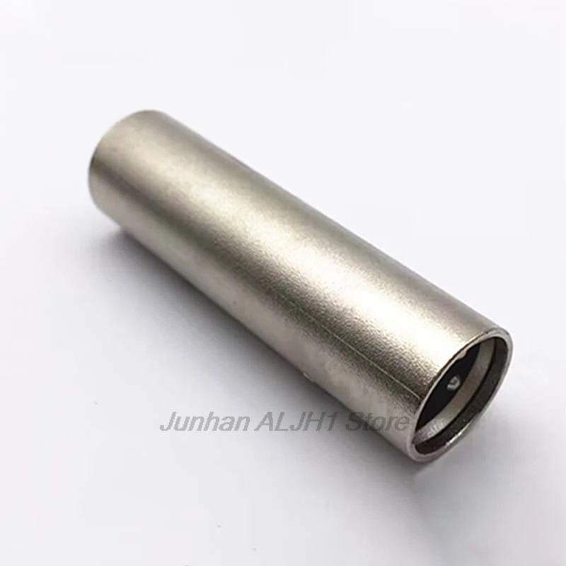 1/2/5pcs 3 Pin XLR Male to Male Connector Mic Adapter Zinc Alloy Conductivity Copper Contacts for Audio Mixer Microphone F1