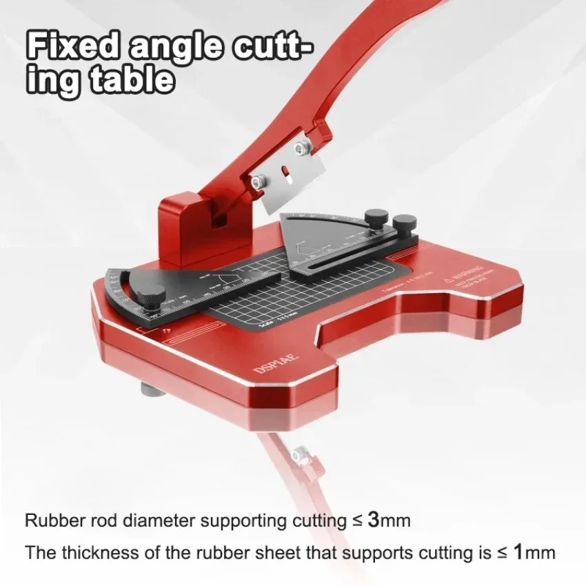 DSPIAE AT-CJ Fixed Angle Cutting Table Station Hand Tool Sets Precision Work Aluminium Alloy Hobby DIY Renovation Model Tools