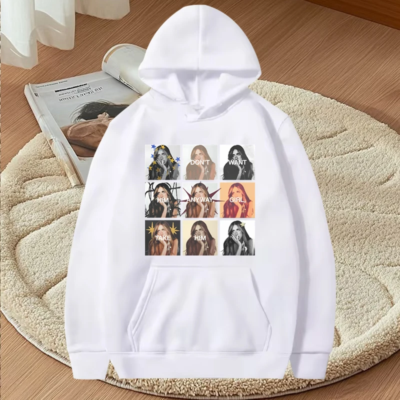 It's Ok I'm Ok Tate Mcrae classic graphic hoodie men women vintage Long sleeve streetwear print fashion oversized hoodie unisex