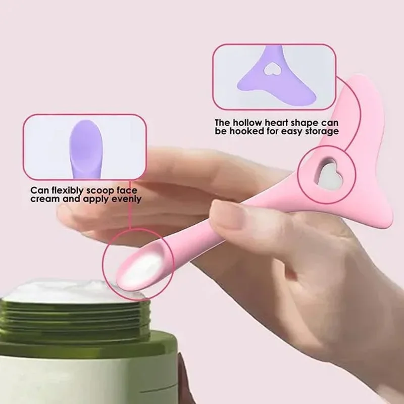 Silicone Mascara Eyeliner Lipstick Beauty Tool Mask Applicator Eyelash Shield Makeup Accessory