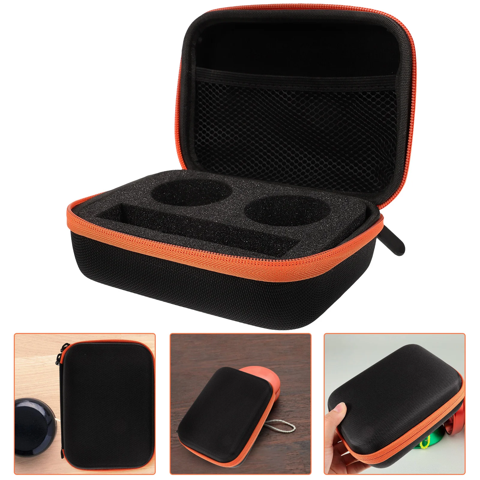 

EVA Yoyo Case Portable Zippered Compartment Yo-yo Ball Storage Pouch Carrying Bag 2025 New Outdoor Accessory for Travel Play