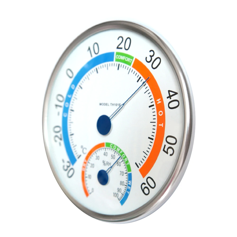 TH101E Thermometer Hygrometer Street Thermometers Outdoor Window Thermo-hygrometer Measuring Instruments Tool