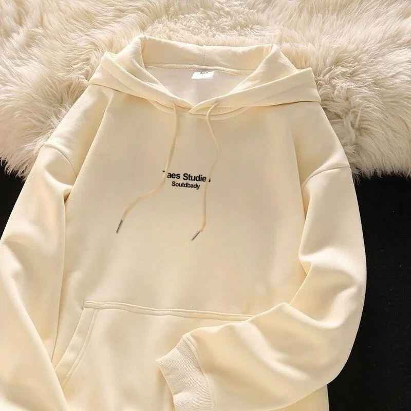 هوديس مقنعين المتضخم النساء متعدد جيب ديكور ملابس خارجية الجنس التدرج الكلاسيكية متعدد الألوان أربعة مواسم كول اصطف شيك Ins