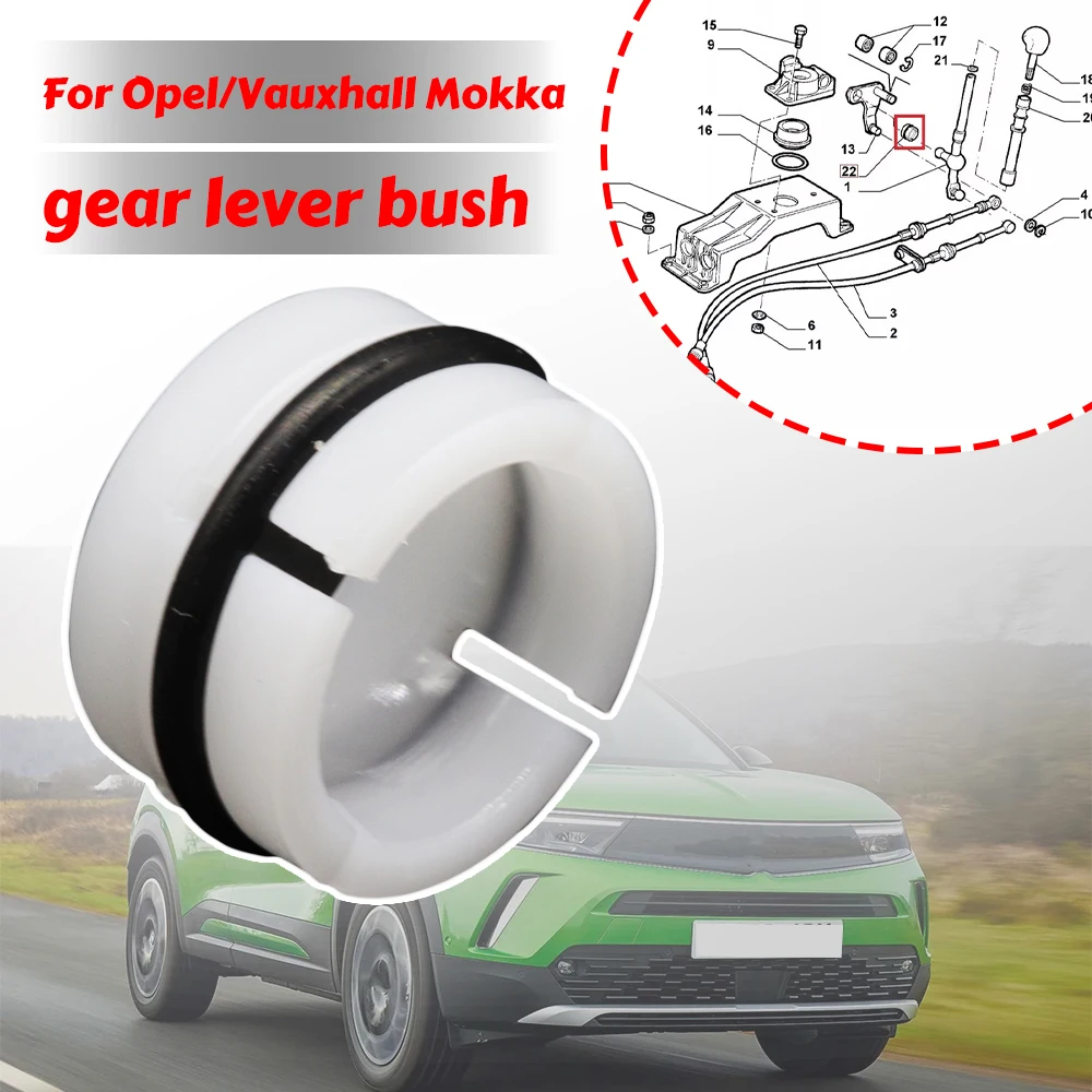 

Gear Lever Bush Replace MT Selector Shifter Linkage Pivot Grommet Shifting Issue Fix For Opel Vauxhall Mokka 2012 2013 2014-2019