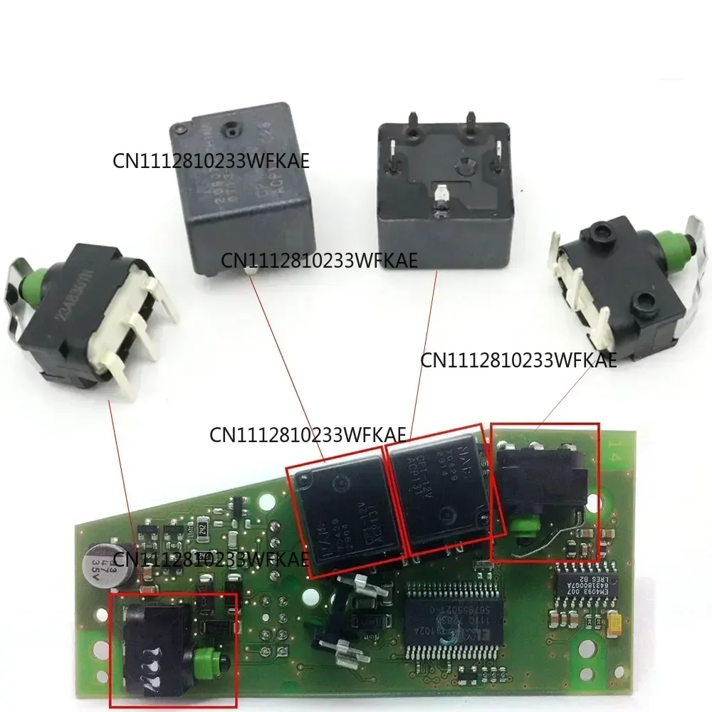 Steering Lock Actuator Module Switch 10-pin Relays Repair Kit For Volkswagen VW Passat Magotan B6 B7L 3C CC J764 ACP131