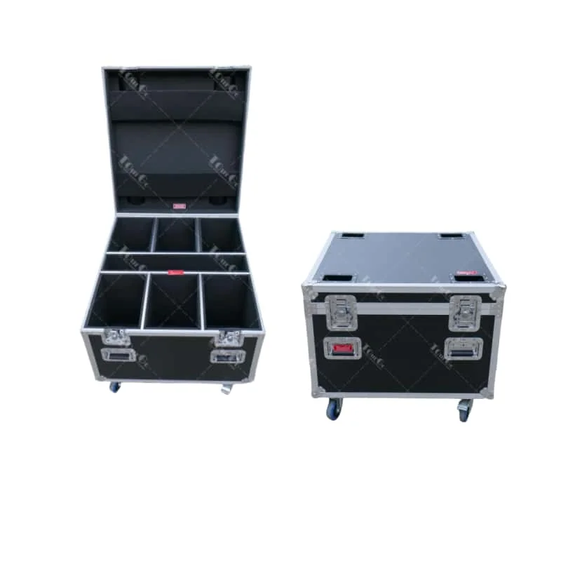 Stage Lighting Equipment Storage Flight Case for 6 Chauvet R2X Wash Fixtures