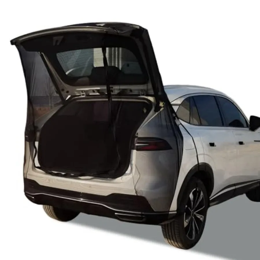 

Car Camping Tailgate Mesh Screen for SUV Mini Van Great for Ventilation and Mosquito Prevention Car Camping Accessories