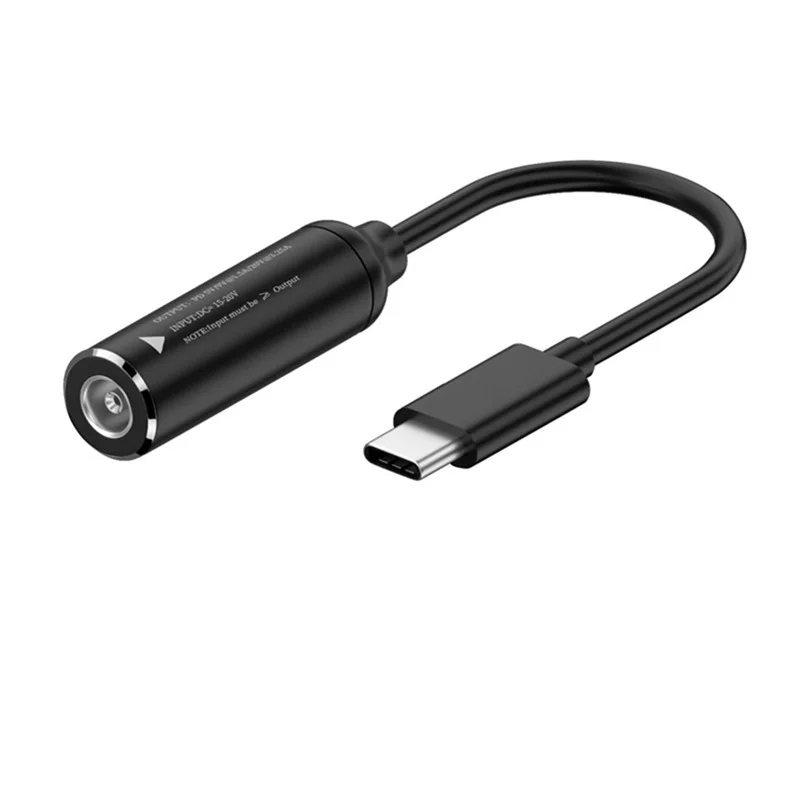 Adaptateur d'alimentation femelle à TYPE-C DC Câble de conversion Chargeur pour ordinateur portable rette Connecteur USB C PD 65W Convertisseur de câble de charge rapide