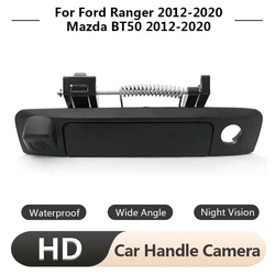 HD Waterproof Car Rear View Trunk Handle Camera For Ford Ranger 2012-2020 Mazda BT50 2012-2020 Vehicle Parking Camera