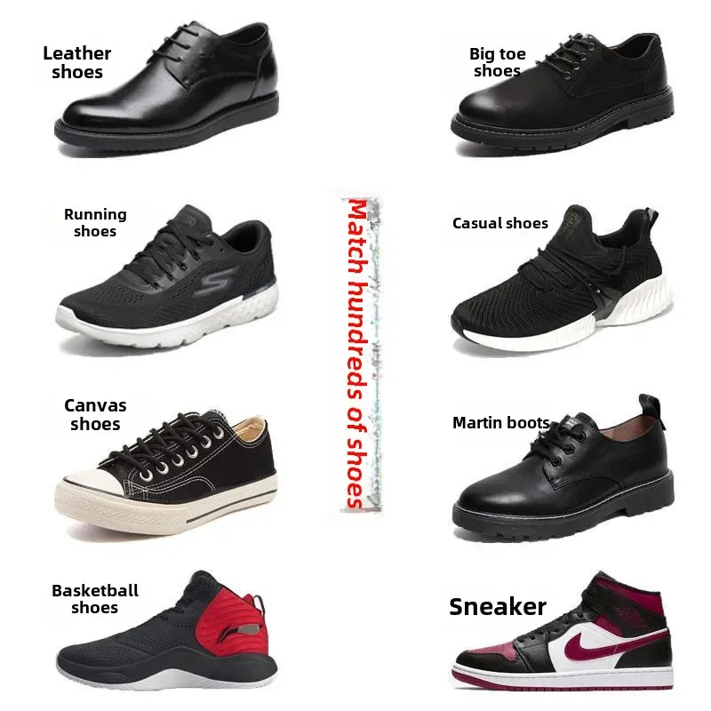 Black Shoelace Men\'s and Women\'s Flat round Leather Shoes Boots Sports Basketball Board Shoes Shoelace Extra Long60-180cm