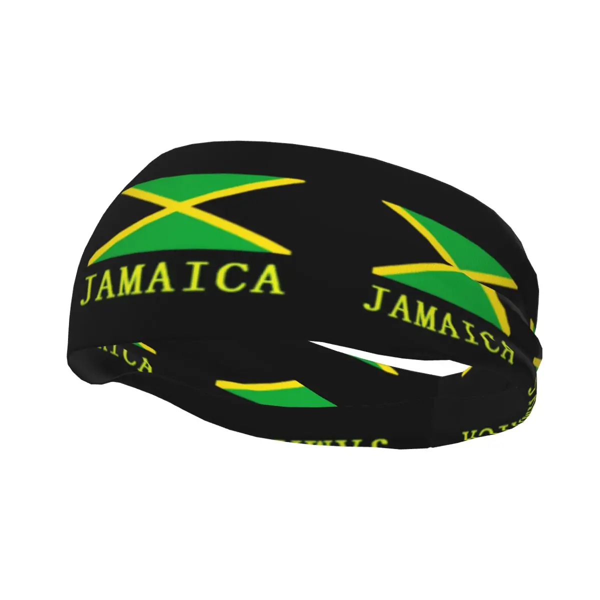 Headband Jamaica Flag Headwrap Hairband for Tennis Gym Fitness Headwear Hair Accessories