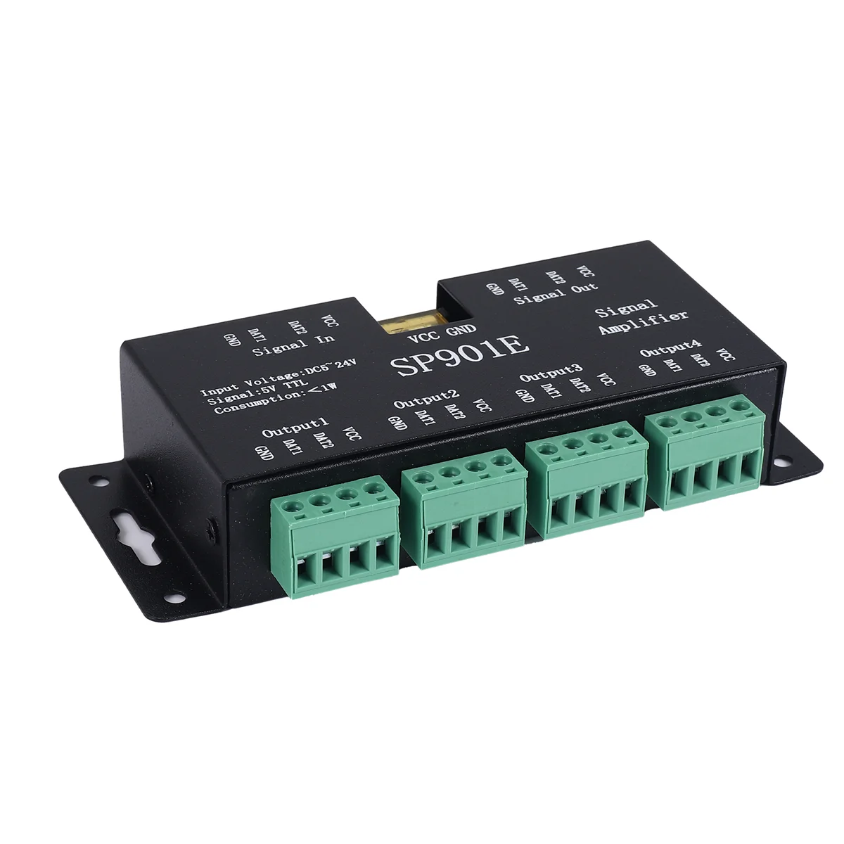 N35R_DU SP901E LED Pixel WS2812B WS2811 SPI Signal Amplifier Repeater