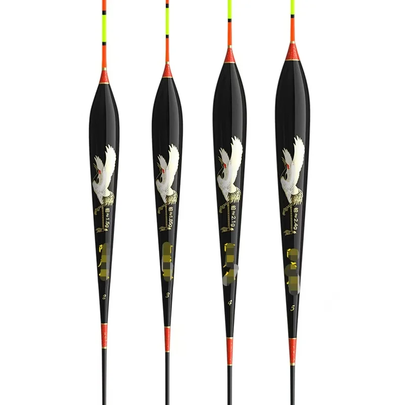 

4PCS Composite Nano Fishing Floats Buoy Seat Hollow Tail Nano Buoy Eye-catching Fresh Water Float Tools Tackle Accessories