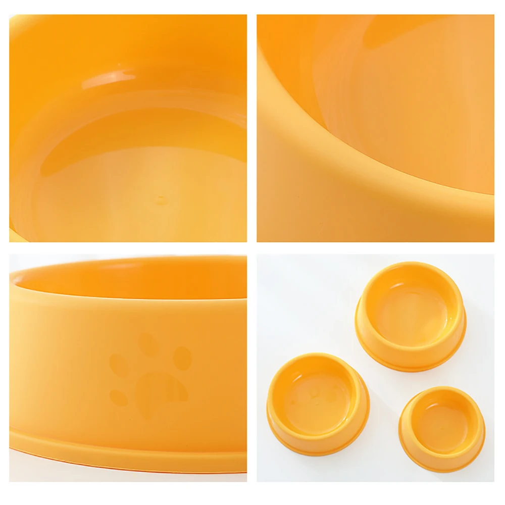 Custom Plastic Dog Bowls with Pet Name, Non-Slip, Christmas, Birthday Gifts for Pet,Personalized Pet Bowl, Feeder for Dog or Cat