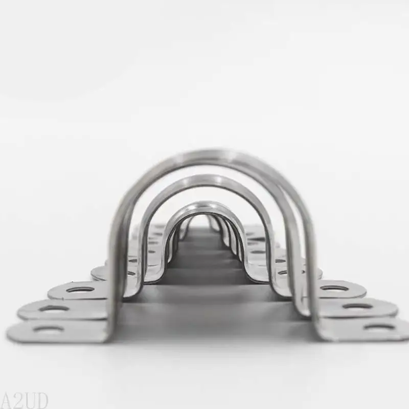 A2UD Metal Selds Tubo Tubo Tubs Gramp com dois orifícios para apoiar o tubo pesado com oxidação superior e resistência à