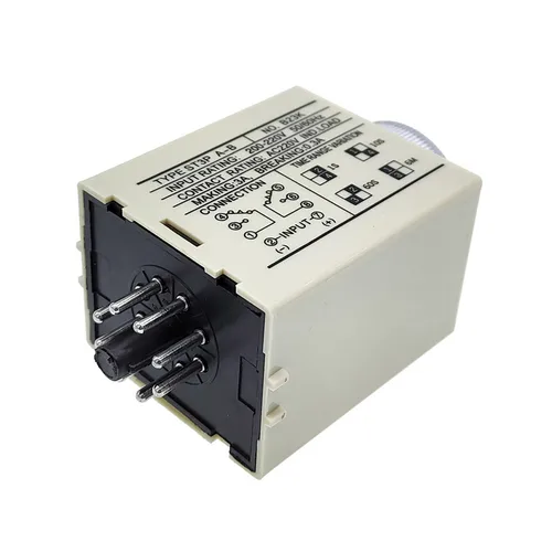 Imagen 2 del producto ST3PA-A/B/C/D/E/F/G relé de tiempo con enchufe Base retardo de tiempo de encendido 8 pines relé temporizador de retardo de apagado AC 220V DC12V 24V