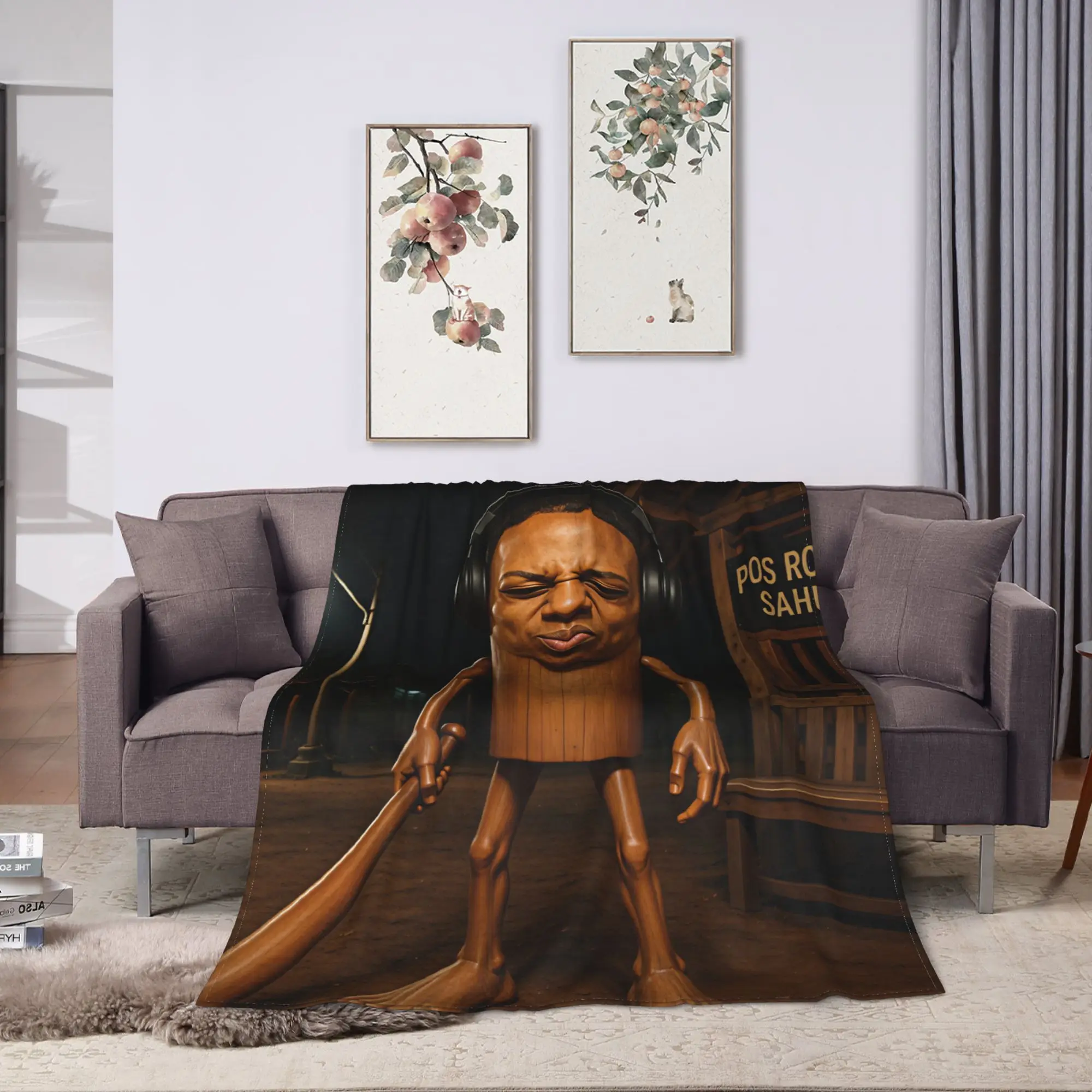 tung tung tung speed Blanket Quality Warm Soft  Bedding Throws Winter Airplane Travel Living Room Comfortable Bedspread