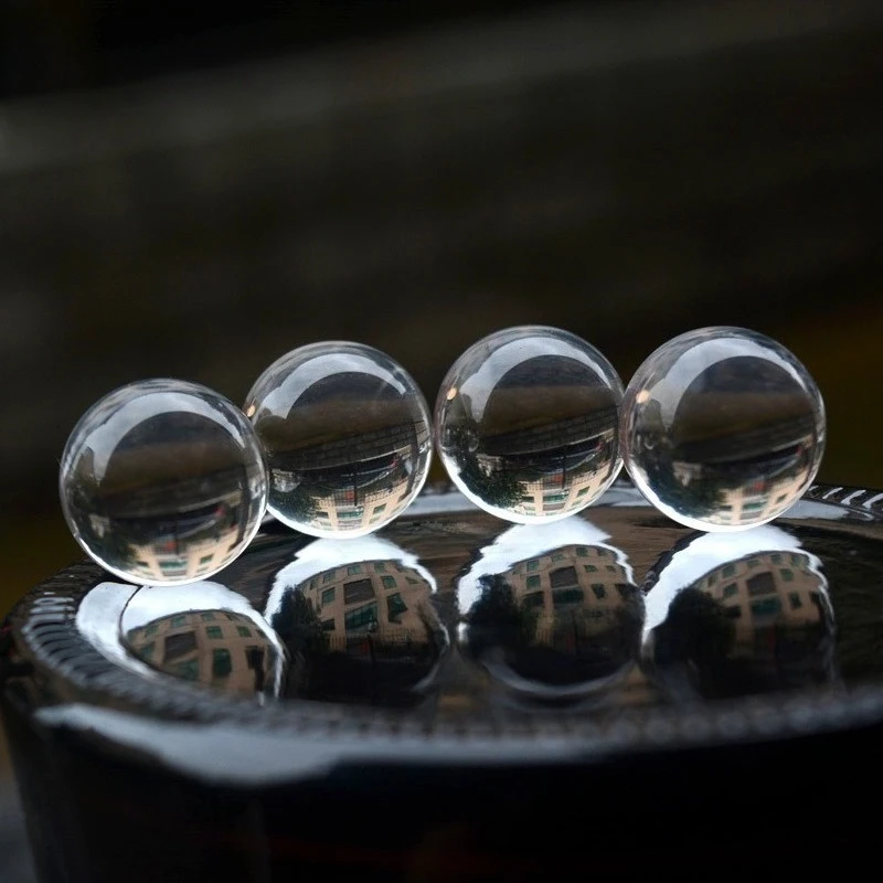1PC K9 Clear Lens Globe Crystal Glass Ball 80-130mm Lensball for Sphere Photography Decoration Home Room Decor Decorative Balls