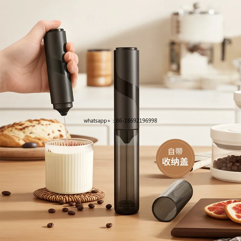 Milk Frother Coffee Frother Household Electric Milk Frother Handheld Hair Beater Milk Mixer 2313