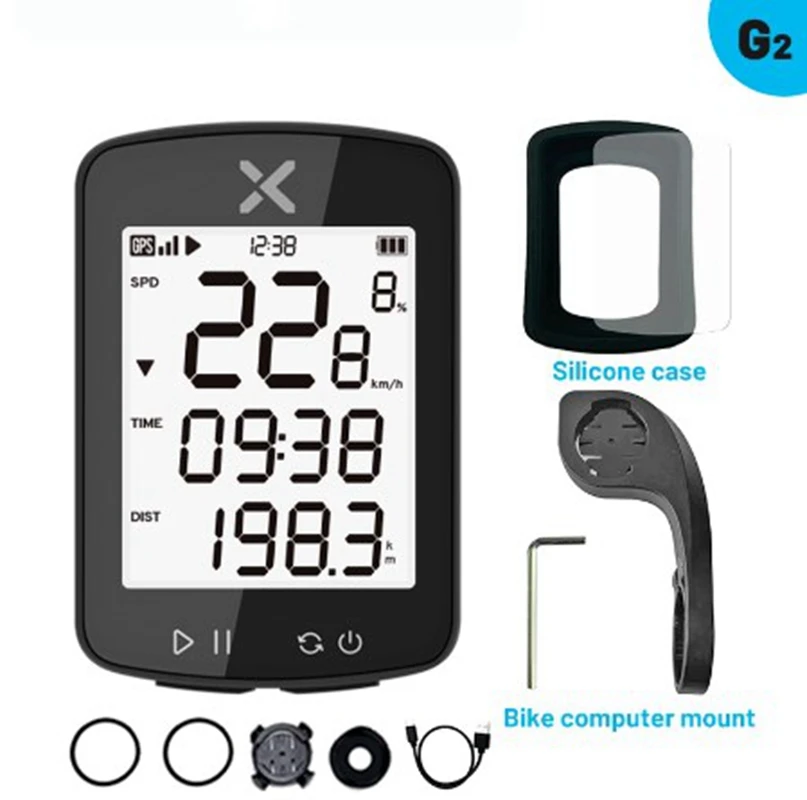 XOSS G/ G + /  G2 wireless GPS speedometer road bike MTB bike Bluetooth ANT+ with Cadence bike computer instead for Garmin IGPS