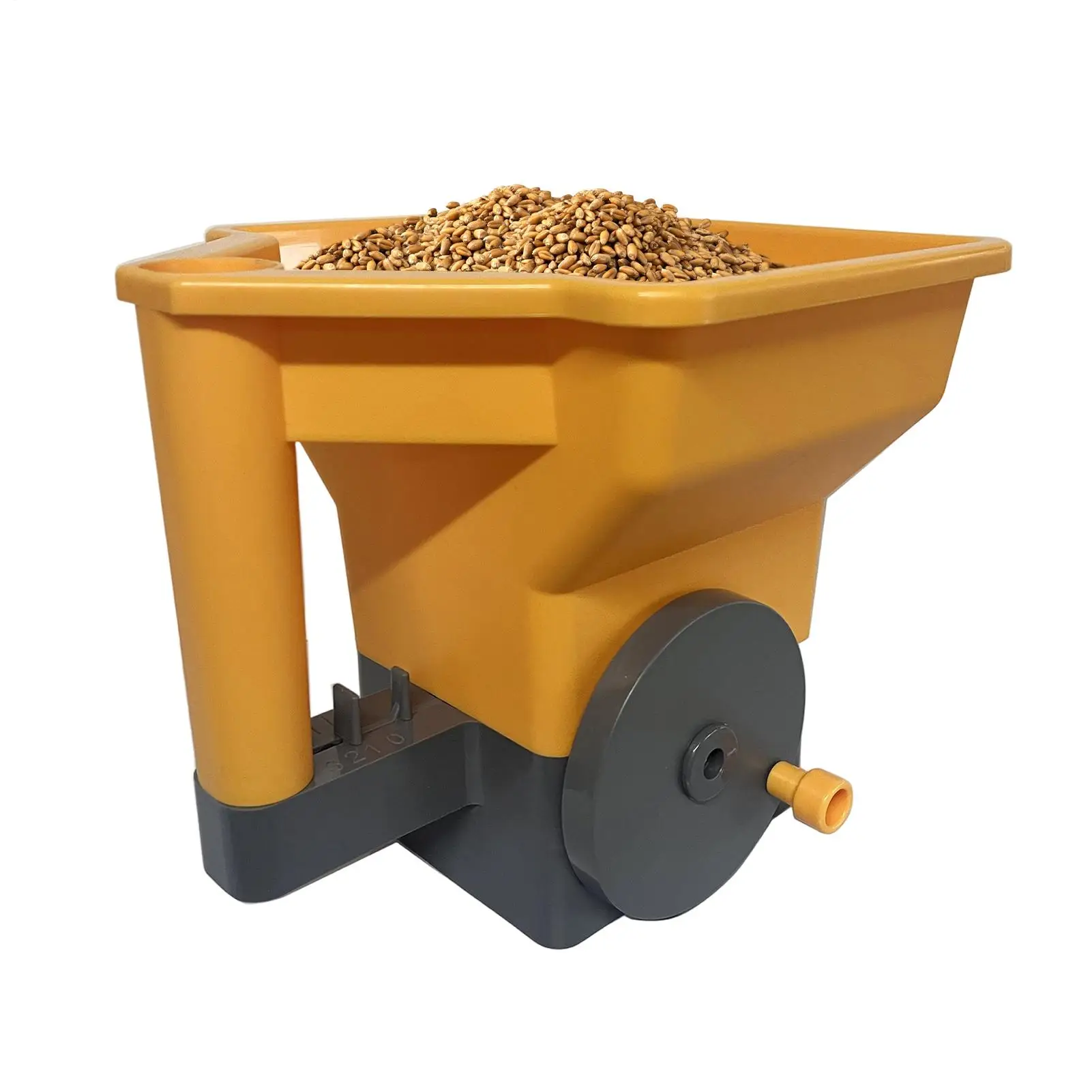 Small Handheld Seeder Agricultural Fertilizer Spreaders Hand-operated Lawn Seeder Hand-Cranked Lawns Hand Spreaders For Yard