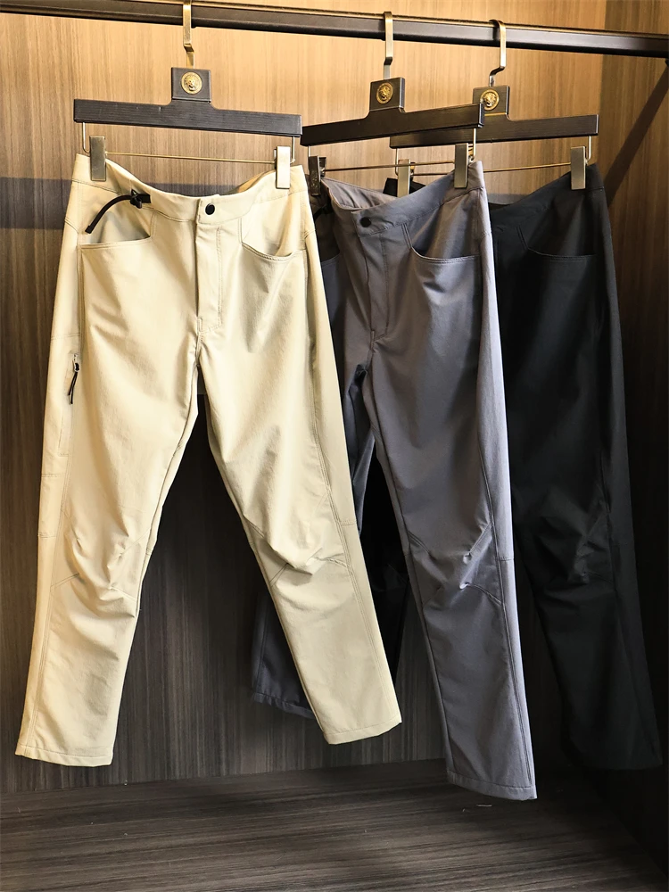 Taizhou Dingji Version! Mountain Series Functional! Men's Lightweight Qui Dry Straight Leg Casual Pants Summer 2025