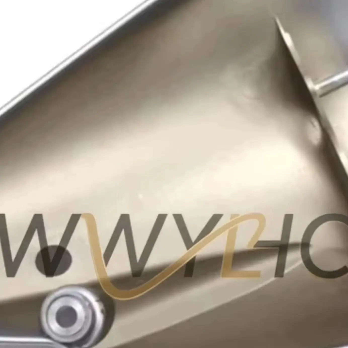 Suitable for TMAX500 01-05 T-MAX500 Old Front Exhaust Cover Electroplating/imitation Aluminum Exhaust Cover Front Section