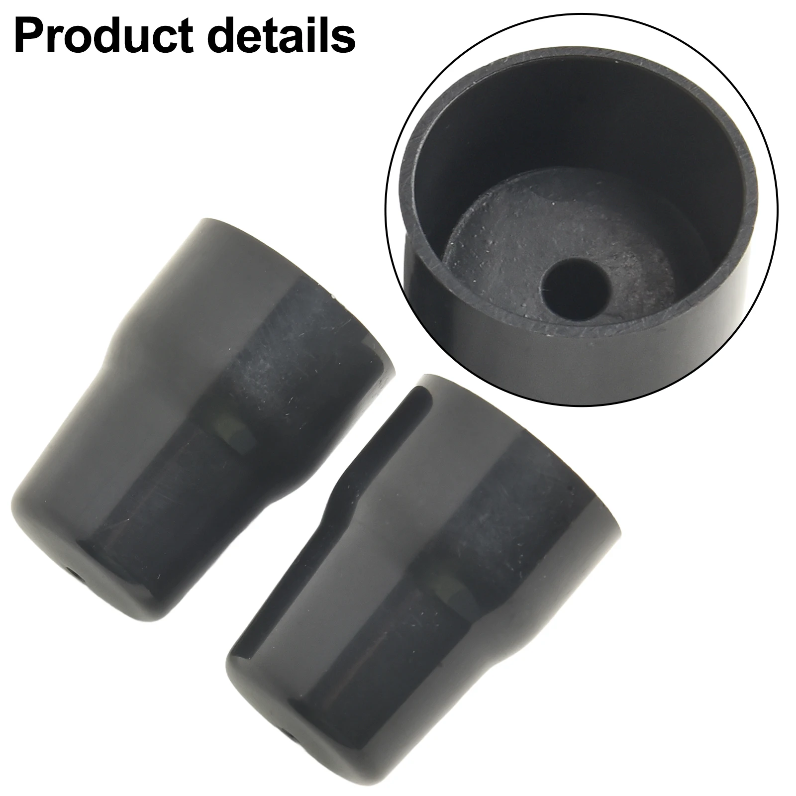 Tampa plástica do radiador de 20mm, tampa de plástico abs, cobertura perfeita da haste da válvula, design de aderência segura para válvulas do radiador