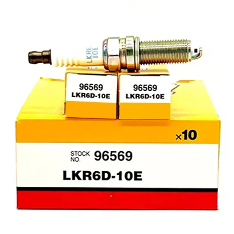 

4/6PCS Normal Spark Plug 96569 LKR6D-10E for Hyundai i10 Accent Kia Picanto Rio III 1.0 1.2 1.25 G4LC G3LA G4LA Car Candles