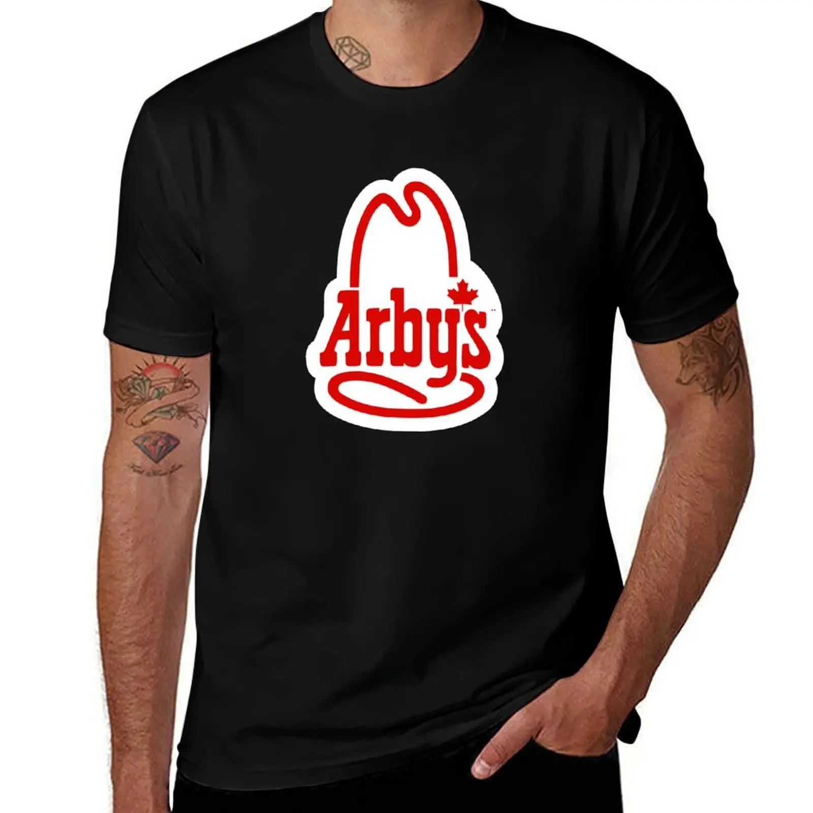 The Arbys merch T-Shirt Breathable Lightweight Summer Top T-Shirt