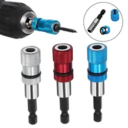 Nuovo 1/4 di Pollice Codolo Esagonale Magnetico Drywall Vite Bit Holder Vite da Trapano Viti Regolate Profondità Bit Holder Per Cacciaviti Strumento