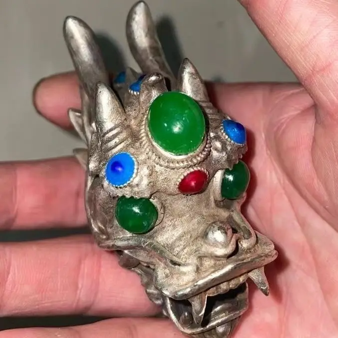Antique Collection, Old Silver with Starlight Gemstones, Faucet Handlebars, Decorations, Collection