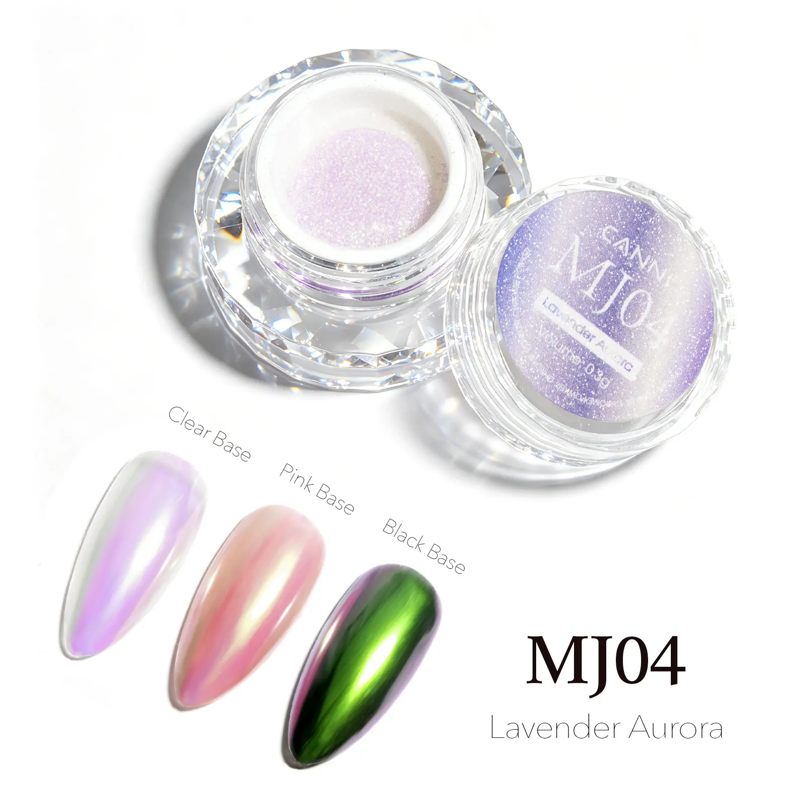 CANNI Top Coat für Chrompuder 9ml Einfach Aufzutragen mit Stärkerem Spiegeleffekt Metallischer Spiegelpigment für Gel-Nagelkunst Salon