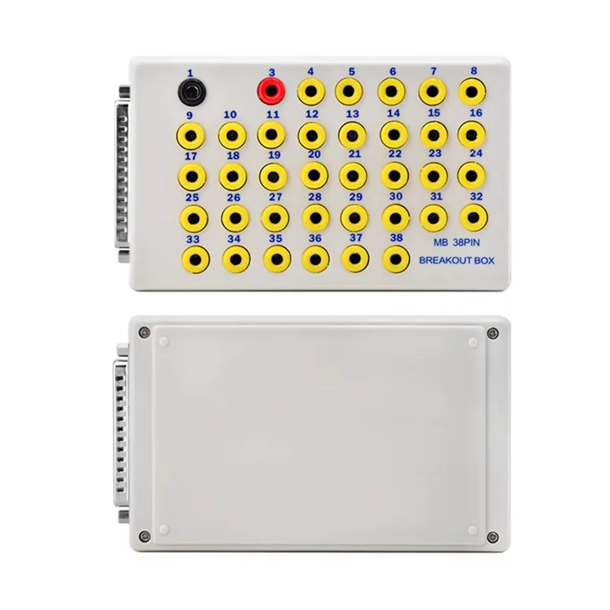 A79G New 38 Pin OBD Breakout Box OBD2 Line Signal Tester Protocol Detectors CAN Data Link Diagnostic Tool for Car