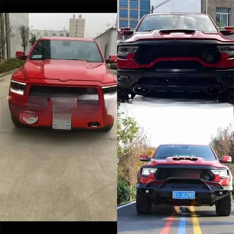 XLstyling Body Part Accessories Conversion Upgrade Body Kit for Dodge RAM 1500 to TRX 2021 BodyKit view 4