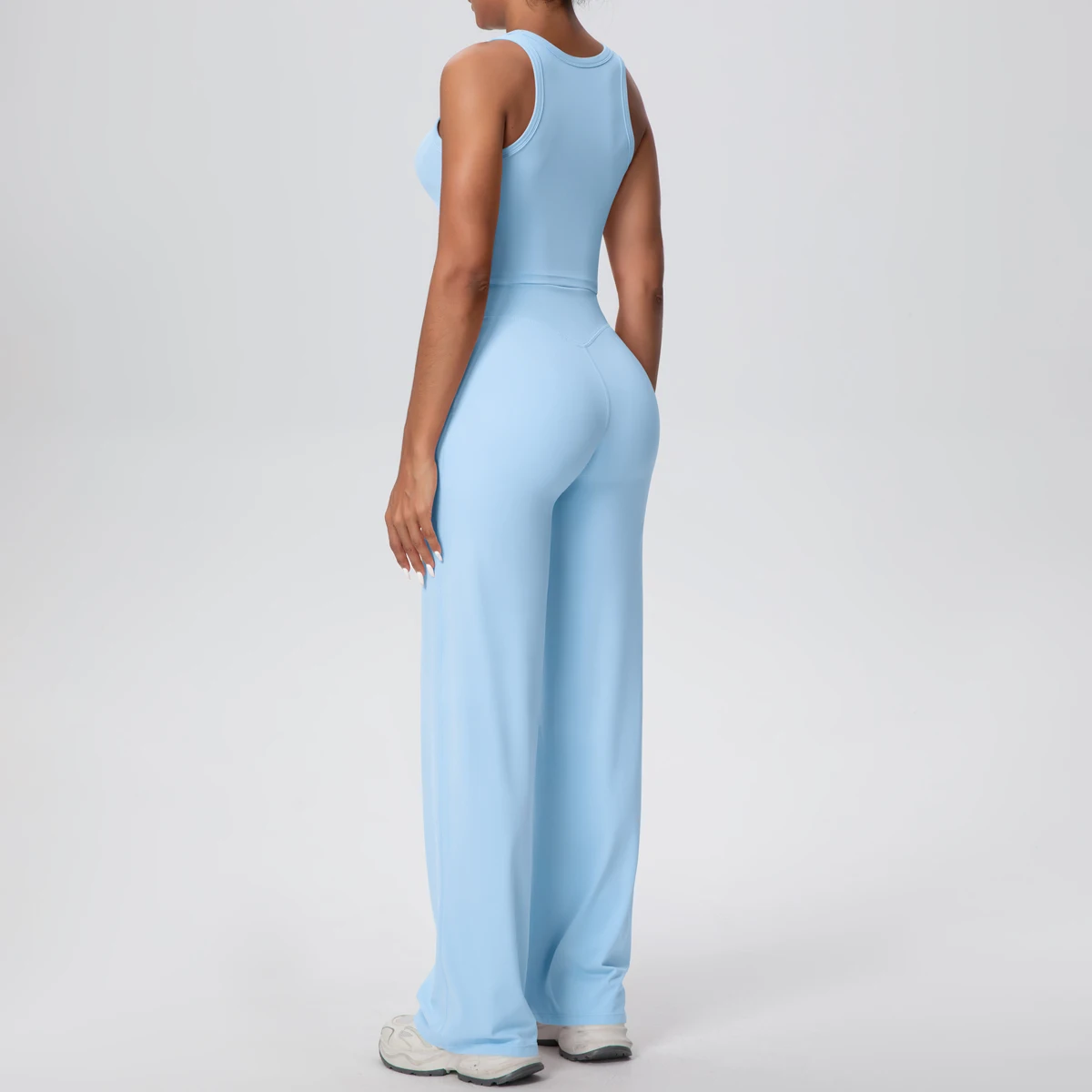 Woman Gym Yoga Set Sexy Solid Color Yoga Underwear With Chest Pad Summer Thin Quick Drying Yoga Pants Gym Sports Yoga Suit