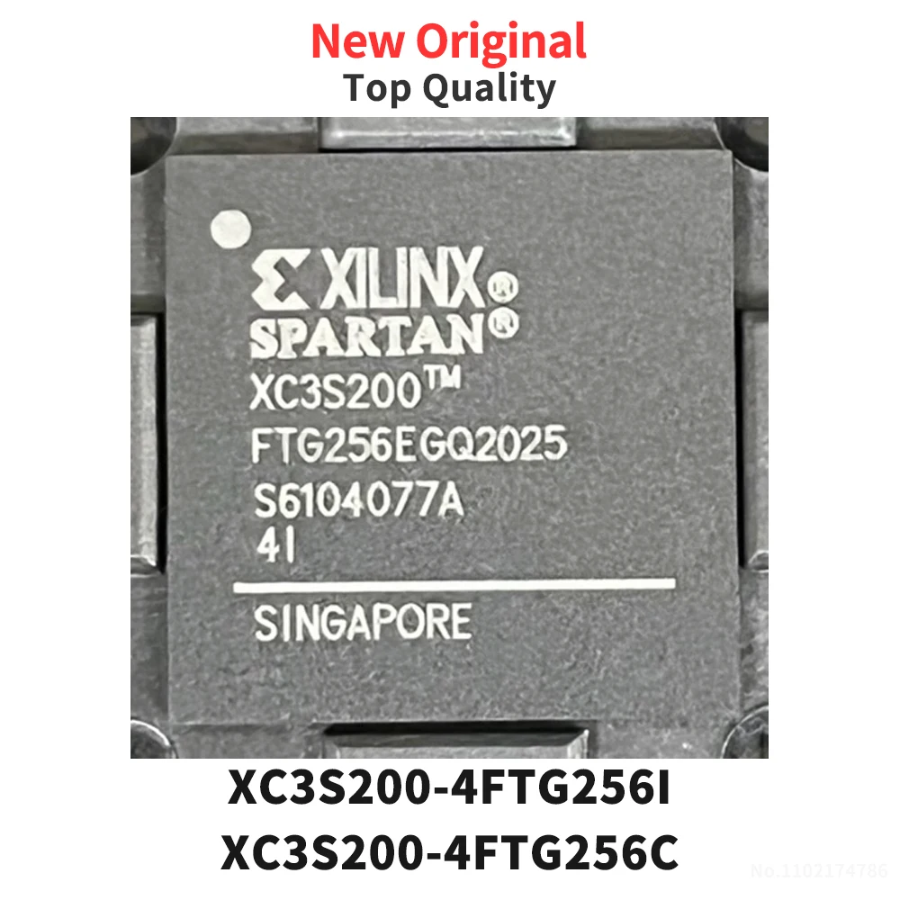(1 Piece) XC3S200-4FTG256I XC3S200-4FTG256C BGA Original
