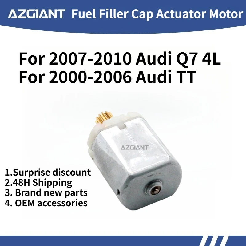 For Audi Q7 4L 2007-2010/TT 2000-2006 Car Fuel Filler Flap Open Lock Release Actuator Core Motor Tank Cap Door Engine