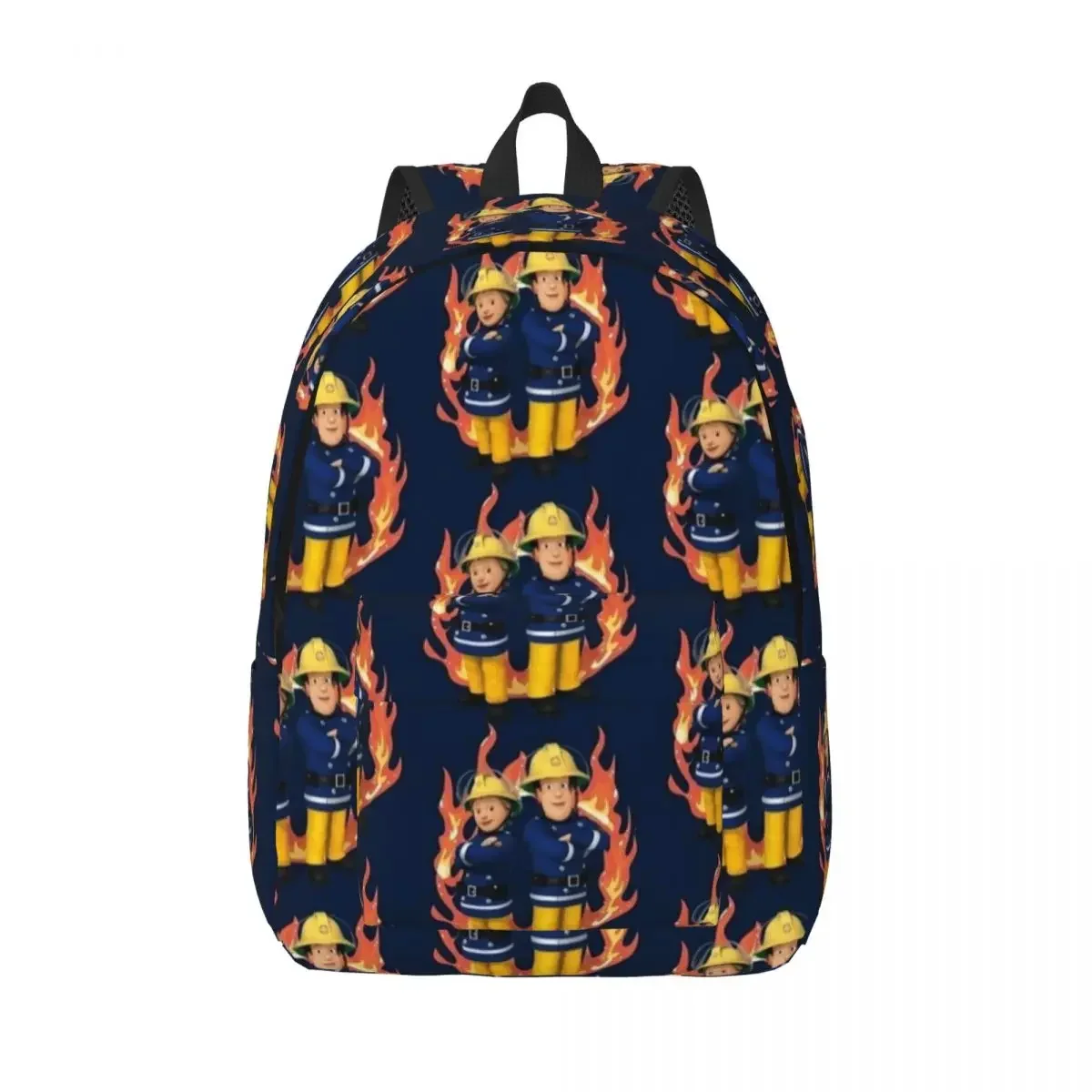 Fireman Sam Carteira e Gromit escola Bookbag para adolescentes estudante, mochila dos desenhos animados, Elementary High College Caminhadas